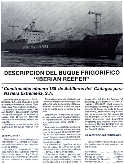 Iberian Reefer - Revista Rotación